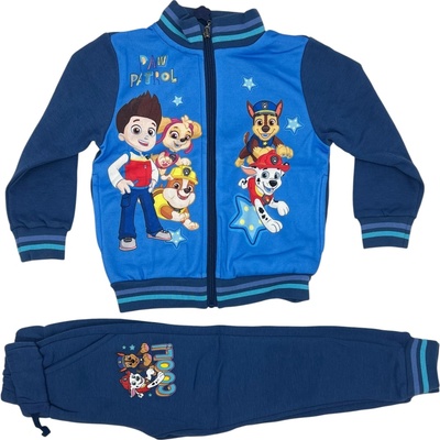 Kittymall KFT. chlapčenská tepláková súprava Tlapková Patrola Paw Patrol tm. modrá