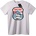 NOONEBRAND Тениска Hong Kong Обиколки и Пътешествия - 2XL, White