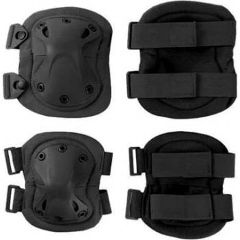 DRAGOWA Tactical Тактически накрайници за колене и лакти Dragowa Tactical, черни (DRG045.black)