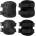 DRAGOWA Tactical Тактически накрайници за колене и лакти Dragowa Tactical, черни (DRG045.black)