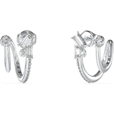 Guess Originálne náušnice s kryštálmi a zirkónmi Chandelier JUBE05360JWRHT/U