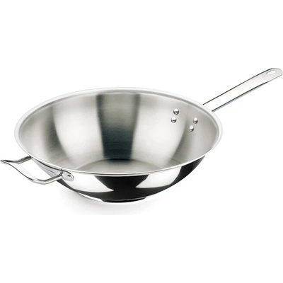 Inoxibar Panvica WOK nerezová 30 cm TOM, EB-65749