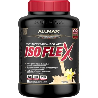 Allmax Nutrition IsoFlex | Pure Whey Isolate ~ Truly Superior Protein Technology [2272 грама] Ванилия