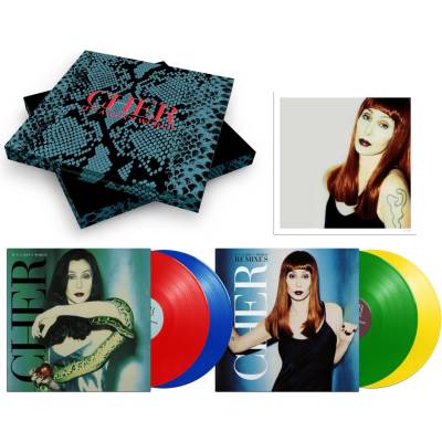 Warner Cher: It's A Man's World Box (Coloured Red & Yellow & Green & Blue Vinyl) - 4Vinyl (LP) (062371)