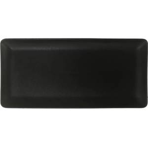 Horecano - Керамично правоъгълно плато черно 31, 5x14, 8xh2, 2см (1742) (0108197)