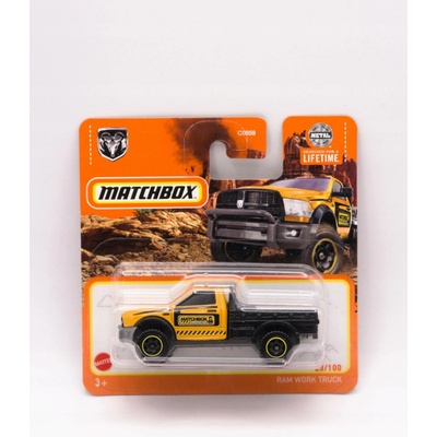 Matchbox Ram žlutý