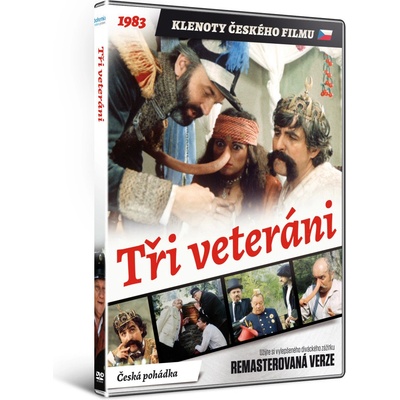 Tři veteráni - edice KLENOTY ČESKÉHO FILMU DVD