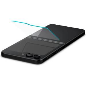Spigen Протектор за Samsung Z Flip 5, Spigen Glas. tR EZ Fit 2бр. , Прозрачен (AGL06525)
