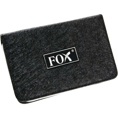 FOX 1509443 Velké kadeřnické pouzdro na nůžky Fox černé