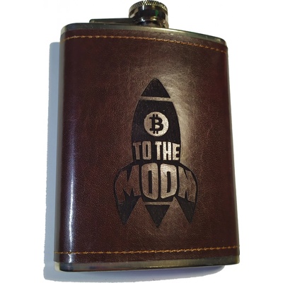 BITCOIN TO THE MOON placatka