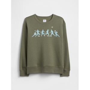 GAP Детски суитшърт с логото на GAP GAP | Zelen | Момчешки | XS - zoot - 47,70 лв