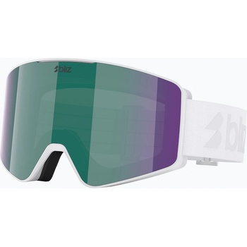 Bliz Скиорски очила Bliz G001 matte white/brown/green multi