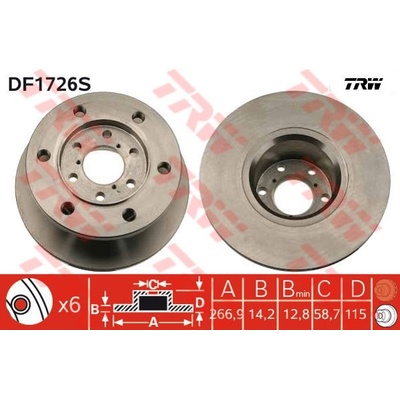 TRW KFZ Ausruestung GmbH DF1726S