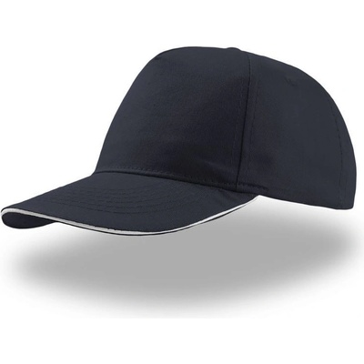 Atlantis Headwear Start Five Sandwich 5 panelová COT-33003996399 Navy/bílá