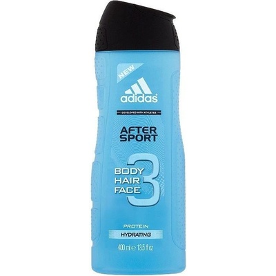 Adidas 3 Active After Sport Men sprchový gél 6 x 400 ml