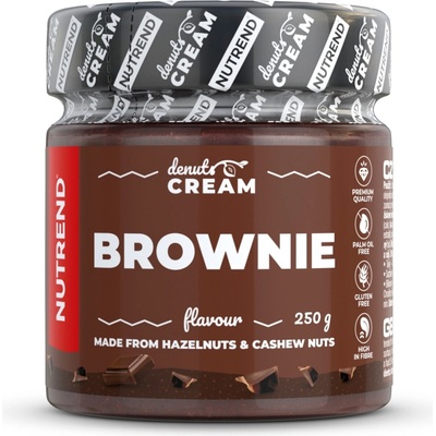 Nutrend Denuts Cream Ořechový krém Brownie 250 g