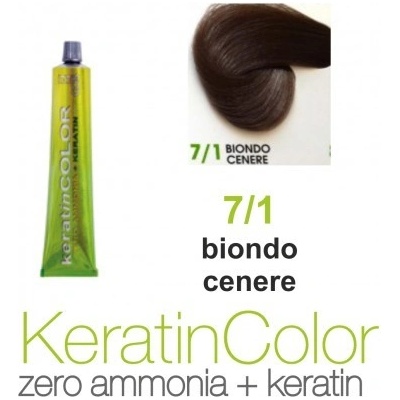 BBcos Keratin Color farba na vlasy 7/1 100 ml