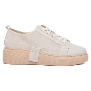 Обувки естествена кожа 595010 Beige