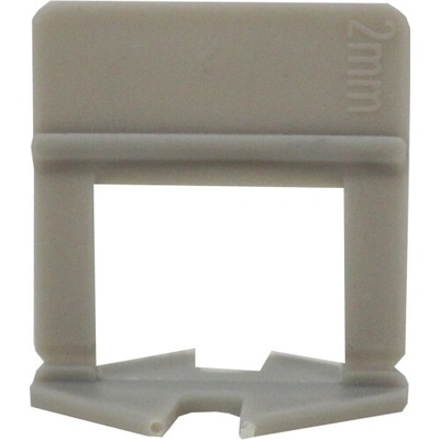 TOPTRADE spona, vyrovnávacia, záchytná, hr. 2 mm, vyrovnávacie výška 3 - 12 mm / 100 ks