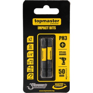 Topmaster Professional НАКРАЙНИЦИ УДАРНИ 50мм ph3 2бр tmp (338732)