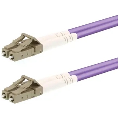 SeaMAX Оптична корда SeaMAX, 5m, LC-LC UPC, MM OM4 50/125, duplex, 2.0mm, LSZH (MM-PC-LC/LC-5-D-OM4)