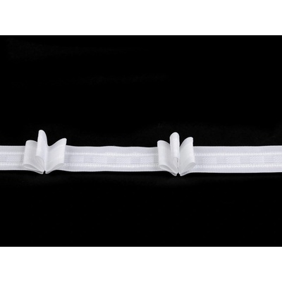 Prima-obchod Záclonovka 3 skladová šíře 25 mm, barva bílá – Zboží Dáma