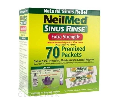 Sinus Rinse Hypertonic 70 sáčků