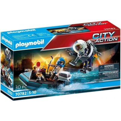 Playmobil 70782 Policejní Jetpack Zatčení zloděje umění – Zboží Živě