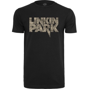 MERCHCODE Мъжка тениска Merchcode Linkin Park Distressed Logos в черен цвятMODEL24 SALE - , размер XS