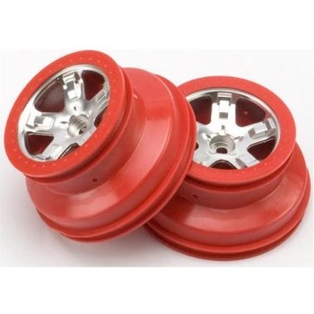 Traxxas диск 2.2/3.0" SCT сатенено-червен (2) (2WD преден)