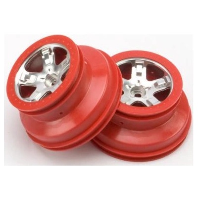 Traxxas диск 2.2/3.0" SCT сатенено-червен (2) (2WD преден)