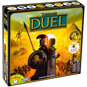 Repos Production Настолна игра за двама 7 Wonders Duel (Българско издание) - стратегическа (7DU-MU05)