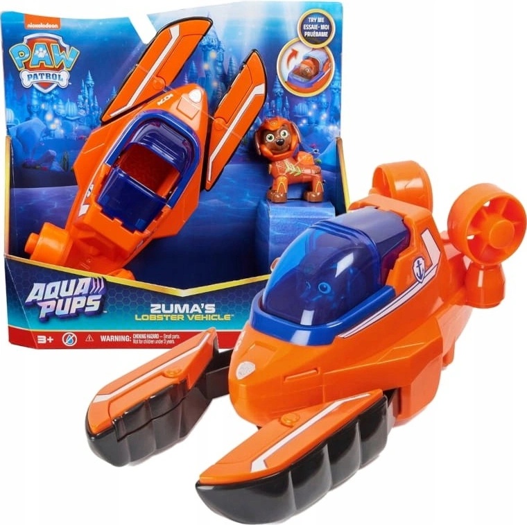 SPIN MASTER Paw Patrol Aqua Vozidla s figurkou Zuma od 544 Kč