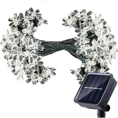 X-Site LED světelný řetěz květina YHD-001 bílé 5 m