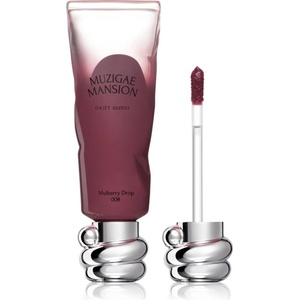 Muzigae mansion Objet Glossy хидратиращ блясък за устни цвят 008 Mulberry Drop 6 гр
