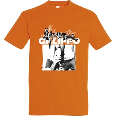 Alan Murin tričko Calippo basic tee Oranžová