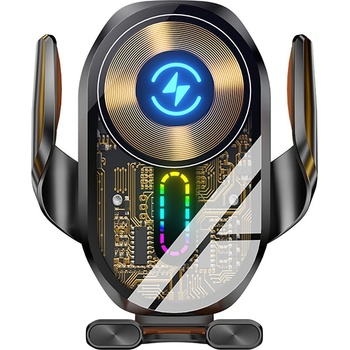 Xmart Автомобилна стойка за смартфон с вграден Wireless Charger Xmart CH2026T (26459)