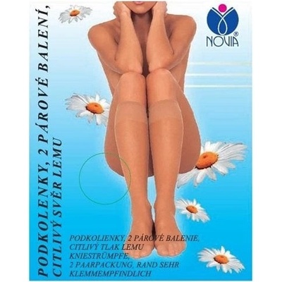 Silonkové podkolenky B06 999 černá