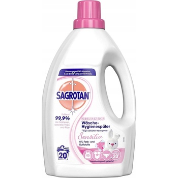 Sagrotan Hygienická desinfikující aviváž Sensitive 1,5 l