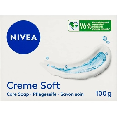Nivea Creme Soft Ošetrujúce krémové mydlo 100 g