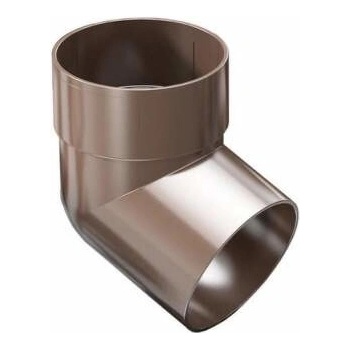 Gutta Aqua Výtokové koleno PVC 110 mm / 67,5° tmavě hnědé