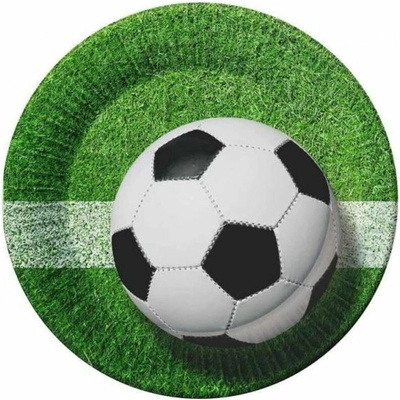 Papierové taniere FOTBAL 18 cm GoDan