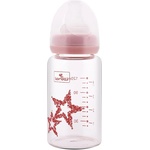 Lorelli Бебешко стъклено шише Lorelli - Anti Colic, 120 ml, Blush Pink (10200870003) - baby