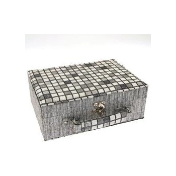 JKBox Cube Grey SP289 A3 šperkovnice