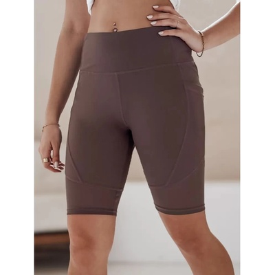 Dstreet dámské kraťasy Bikeline SY0419 Hnědá