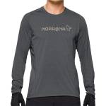 Norrøna Мъжка фланелка с дълъг ръкав за колоездене Norrøna Fjørå Equaliser Lightweight Long Sleeve Cycling jersey - Beluga - размер M (056-3661-0412)
