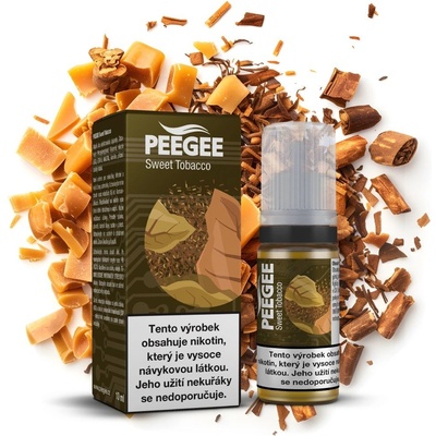 PEEGEE Sladký tabák 10 ml 18 mg