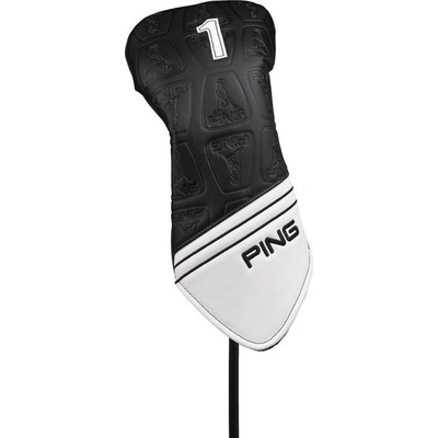 Ping headcover Core driver White/Black – Zboží Mobilmania