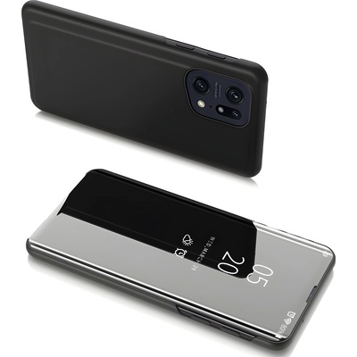 OPPO Калъф Clear View за Oppo Find X5 Lite - Черен KP24437