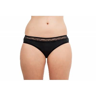 Pinke Welle Menstruační kalhotky "Malé černé" - střední a slabá menstruace (XL)